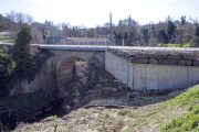 Imatge del pont de la Gol a Ivorra.