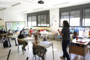 En la reapertura este junio los alumnos sí tuvieron que guardar la distancia y llevar mascarilla.