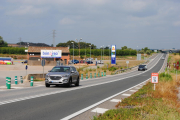 La circulació de vehicles per l’N-240 va ser ahir la normal d’un dissabte qualsevol abans de l’alliberament dels peatges.