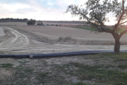 Les obres de l’últim tram del canal Algerri-Balaguer, a la capital de la Noguera.