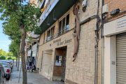 La façana de l’església parroquial de Sant Jaume a la ciutat de Lleida.