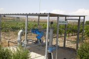 Instalaciones de regadío de la red secundaria del Segarra-Garrigues en el municipio de Verdú.