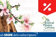 9a edició del Festival de Pasqua de Cervera, el festival de la música clàssica catalana.