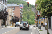 Al fondo a la izquierda, la zona de la travesía donde se actuará.