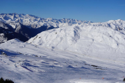 Imagen de Baqueira Beret, donde cuentan con hasta 285 centímetros de nieve. 