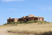 La edificación que la Paeria ha ordenado derribar en l’Horta.