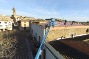 Instalación de paneles solares para autoconsumo en Llardecans. 