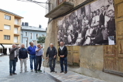 Imatge d’arxiu de la inauguració de reforma de l’ermita de Santa Fe de Tudela, l’any 2005.