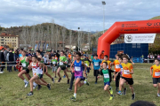 La Pobla de Segur acogió este sábado la segunda prueba del circuito Terres de Lleida de cross.