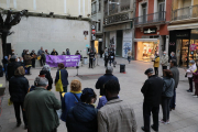 Imagen de archivo de una marcha contra la violencia machista. 