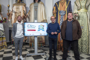 Presentació de ‘La Factoria dels Reixos’, ahir a la Casa dels Gegants de Lleida.