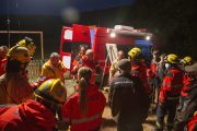 Bombers, ahir a la zona iniciant el dispositiu de recerca