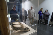 Exposición en el Museu de Lleida sobre Lavaix, que abrió el recorrido inaugural por el resto de espacios.