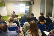 Imatge del polígon industrial El Segre, que compta amb una gran concentració d’empreses.