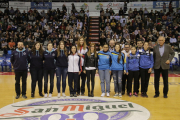 L’esport femení va rebre un homenatge per part del Força Lleida i el públic del Barris Nord.
