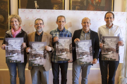 Presentació de la nova edició del concurs, ahir a Cervera.