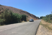 Imagen de un tramo del camino de Fraga a Massalcoreig.