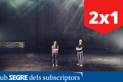 Un moment de l'espectacle de la Producció Nacional de Dansa.