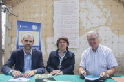 La alcaldesa, Rosa Maria Perelló, en la presentación del convenio.