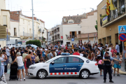 Concentració el juliol passat a Alcoletge contra els incidents que atribueixen a okupes.