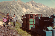 El tren, conocido como La Rubia, se exhibe actualmente en el museo hidroeléctrico de Capdella.