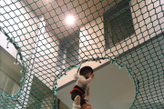 Imagen de los ensayos de ayer de los Castellers de Lleida. 