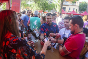 El paseo del Sió se llenó hasta la bandera desde primera hora de la tarde con el octavo DVins.