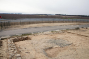 Imatge de les dos carreteres després de l’acabament de les obres.