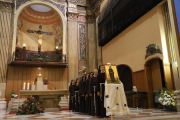 Las monjas clarisas estrenaron una coreografía creada por la profesora de danza Montse Miret para celebrar la llegada de la nueva imagen.