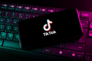 El logo de TikTok.