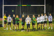 Los once jugadores del Inef Lleida Rugby Club, siete chicos y cuatro chicas, que han sido convocados esta temporada con Catalunya.