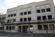 Vista de la antigua Capitanía de Infantería, en estado de abandono.