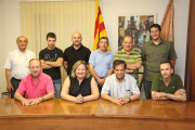 Imagen de la fundación en 2010 de la Associació de Municipis de la Vall del Llobregós. 