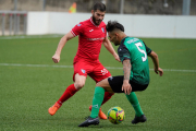 Pau Bosch, durant un dels partits de l’Inter d’Escaldes aquesta temporada.