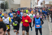 La salida de la cursa y la caminata, ayer a las 10.00 horas. 