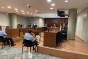 El juicio se celebró ayer en la Audiencia de Lleida. 