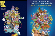 Los carteles del Carnaval de Burgos 2023 y de la Festa Major d'Estiu de Alcarràs