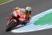 Marc Márquez satisfet del seu rendiment i "sense anar a roda"