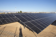 Paneles solares instalados este año en Anglesola.