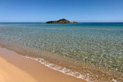 Imatge d'arxiu d'una platja a Càller, Sardenya.