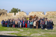 Més de 150 persones van participar en la tradicional recepció que organitza l’ajuntament de Lleida cada any i que en aquesta ocasió va ser al Castell dels Templers.