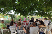 La delegación leridana inició su labor ayer con una charla en los Horts de Rufea.