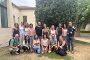 Foto de familia de profesionales de Salud Mental del Santa Maria con psiquiatras, psicólogos, trabajadores y educadores sociales.