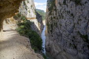 El pantano de Canelles se encuenra al 42,6% de su capacidad. 