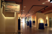 La sala d’exposicions temporals del Museu Comarcal.