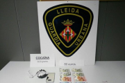 Imatge de la cocaïna confiscada a l’ara absolt.