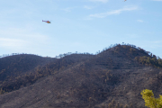 Un foc va calcinar a l’abril 400 hectàrees a la Franja i el Baix Segre.