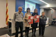 Presentació ahir a la delegació de la Generalitat a Lleida.