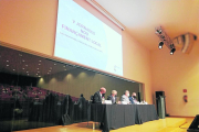 La jornada sobre financiación local celebrada ayer en Lleida e inaugurada por Paco Boya.