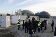 Les instal·lacions de Torre Santamaria, les primeres a Lleida a injectar biometà a la xarxa.